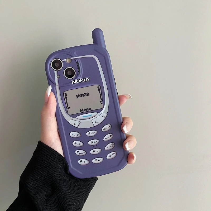 

Ins Ретро Модный чехол для телефона Nokia с рисунком для iPhone 11 12 13 Pro Xs Max Xr X 7 8 Puls SE 2 милый мягкий силиконовый чехол Funda