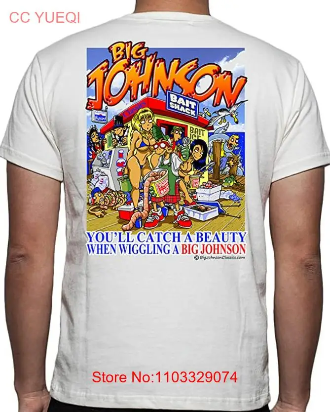 Футболка Большой Джонсон новая рубашка унисекс из горячего хлопка в подарок на