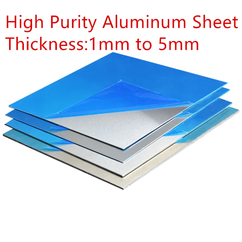 high purity aluminum plate, super thin aluminum sheet, Al 99.9% pure aluminum foil / flake, aluminum wafer scientific research