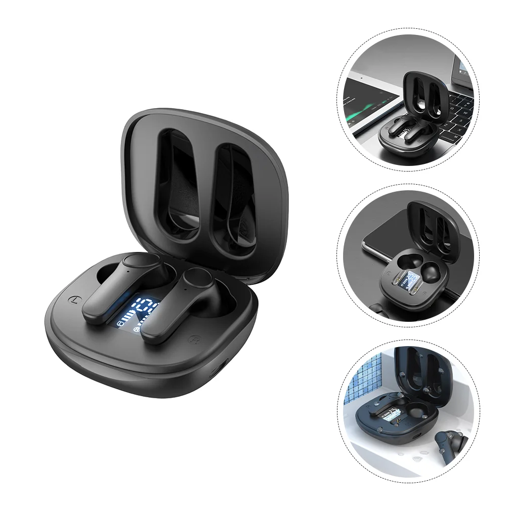 

1 Set of Wireless Earphones Stereo Headphones Noise Canceler Earphones