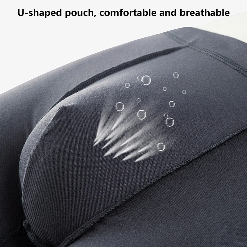 FK 6pcs Men's Underwear Graphene 3A Antibacterial Underpants Modal Boxer Shorts Elastic Male Panties Free Shipping Summer HOT