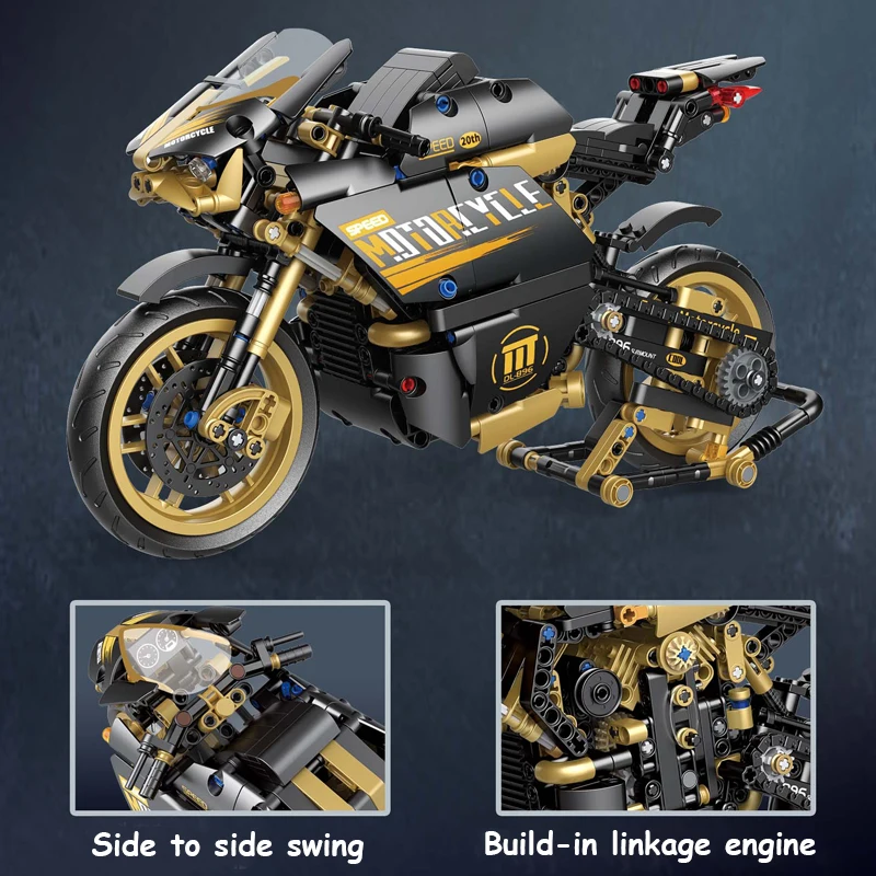 Технический эксперт знаменитый мотоцикл автомобиль строительный блок городской