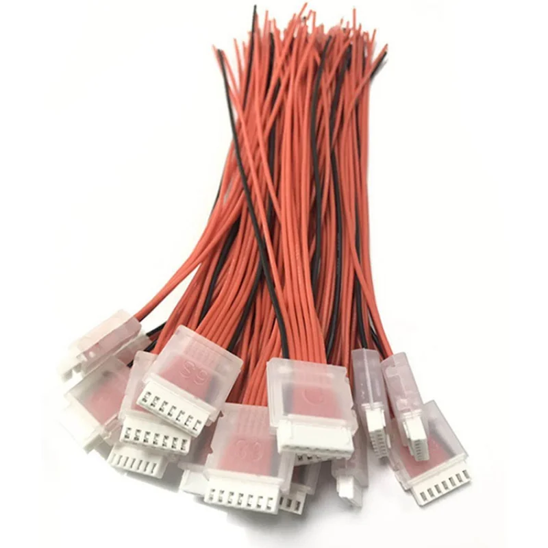 

JST-XH 2S 3S 4S 5S 6S Balance Charger Cable Wire With AB Buckle Clip Balance Plug Protector For RC Lipo Battery IMAX B6 B6AC