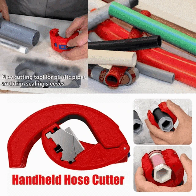 

Portable Plastic Plumbing Pipe Cutter Hose Scissors Gardening Hand Tools PVC/PU/PP/PE Cable Tube Cutters Wire Tools