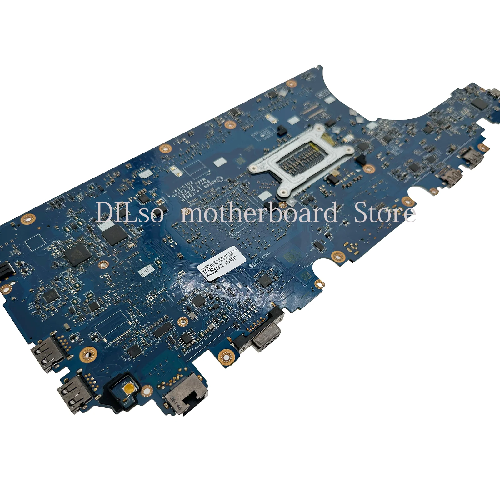 KEFU LA-C841P CN-0XJ3XM CN-0K07X6 Mainboard For Dell Precision 15 3510 Laptop Motherboard CPU i7-6700HQ E3-1505M GPU 286-0086020 images - 6