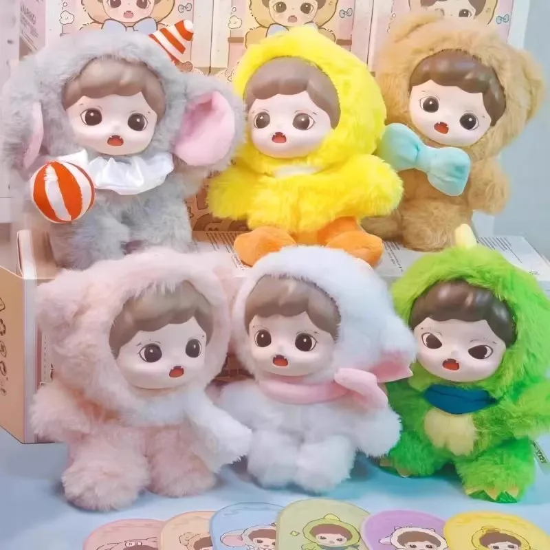 Znyango Fluffy Cabin Series слепая коробка Kawaii виниловая плюшевая кукла милая фигурка Mystery Box