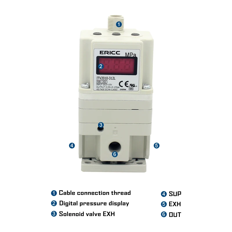 Электропневматический регулятор серии ITV1000 ITV1030-312BL ITV1010-312L ITV1050-312N