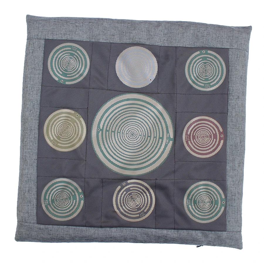 

45x45 см коврик для медитации квадратный стул подушки для сидений Lakhovsky многоволновой генератор MWO с поляризационным диском для инвалидной коляски