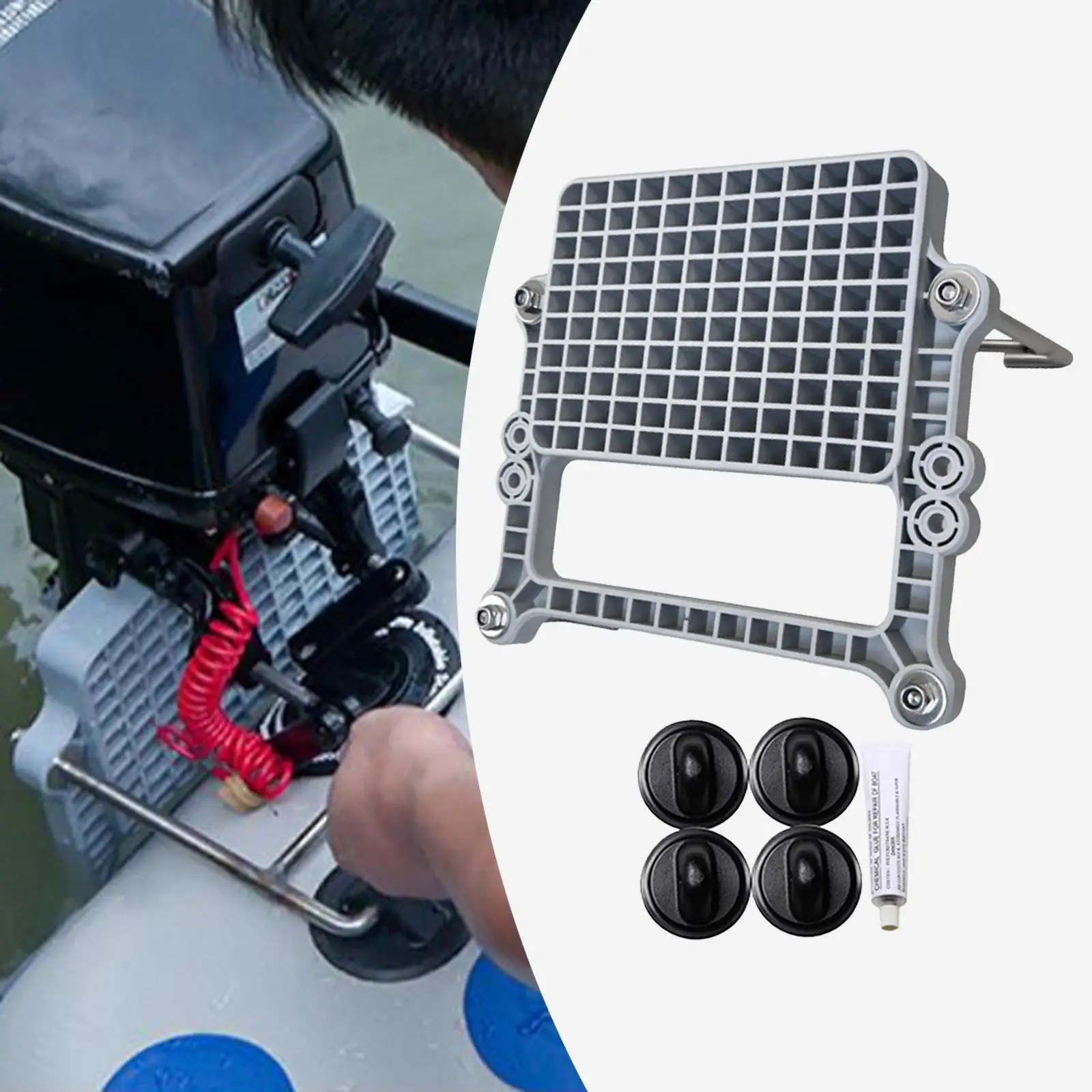 Кронштейн для крепления двигателя лодки держатель кронштейн-подставка рыбацких