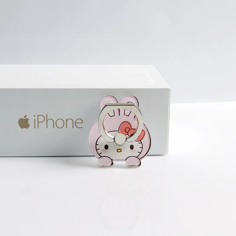 Держатель Sanrio для телефона Hello Kitty Kuromi моя мелодия аниме акриловая кольцевая