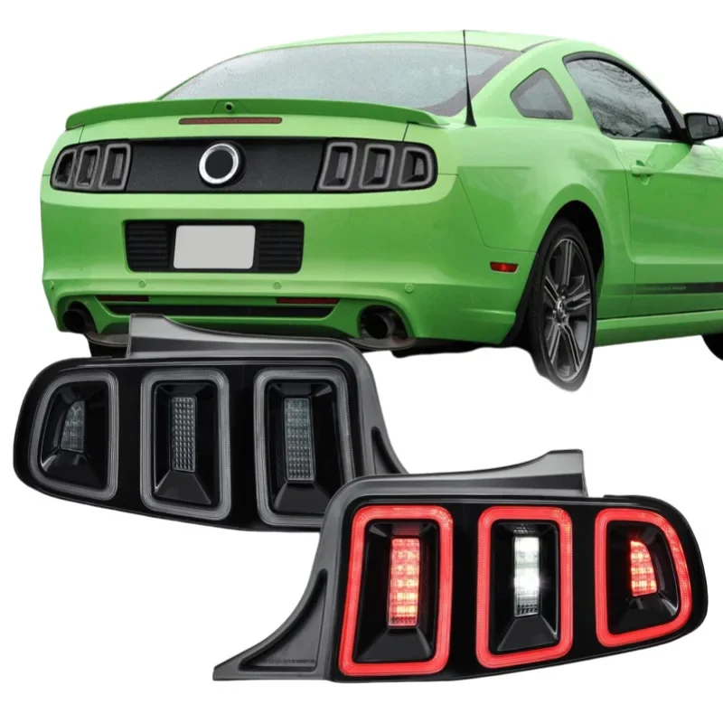 Фото 1 пара 2 задних стоп-сигналов, задний фонарь, стоп-сигнал для Ford Mustang 2010 2011 2012 2013 2014 №2