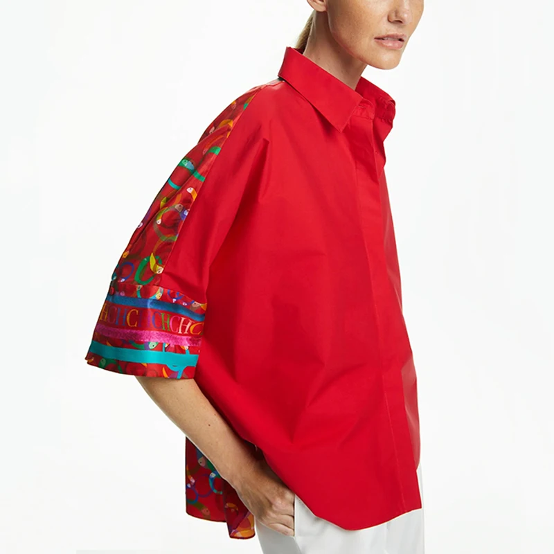 Женские рубашки повседневная женская блузка винтажные свободные модные