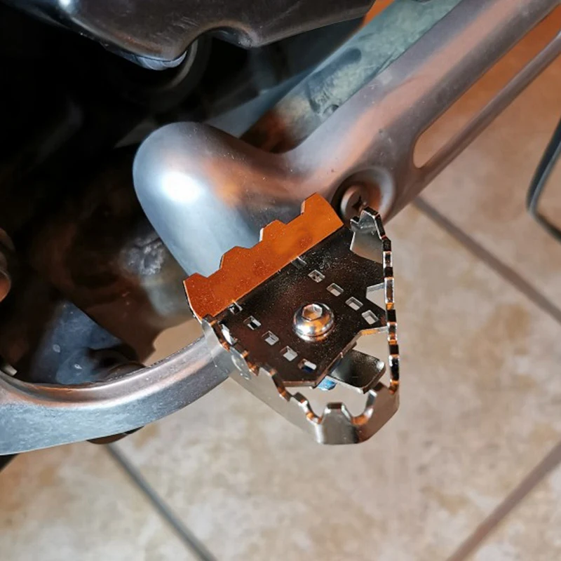 Удлинитель тормозного рычага мотоцикла педаль ступенчатая пластина увеличенный