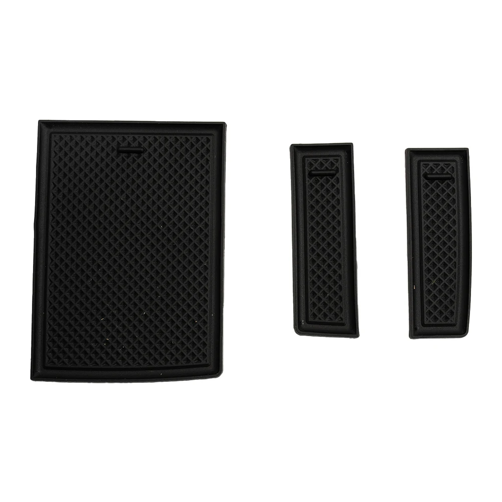 

Black ABS Plastic Center Console Organizer Tray Car Armrest Secondary Storage Box Interior Accessories For GOLF 7 MK7 2013-2017