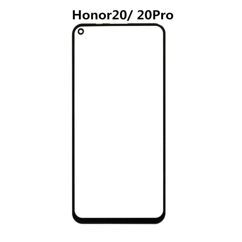 Переднее стекло объектива для Huawei Honor 10 Lite 20 Pro 30 30i 30S вид Передняя панель