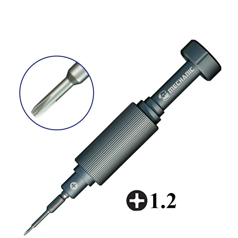 Точная Магнитная отвертка MECHANIC iShell Y0.6 Pentalobe 0,8 для iPhone Android мобильный телефон Инструменты для ремонта часов