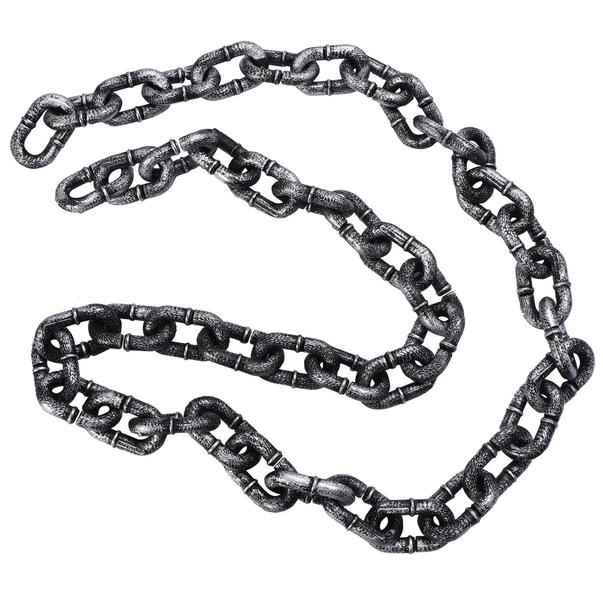 

Chainplastic Chains Props Iron Simulation Costume Fake Links Holloween Assecories Party Prisoner Prop Fetters Decoration