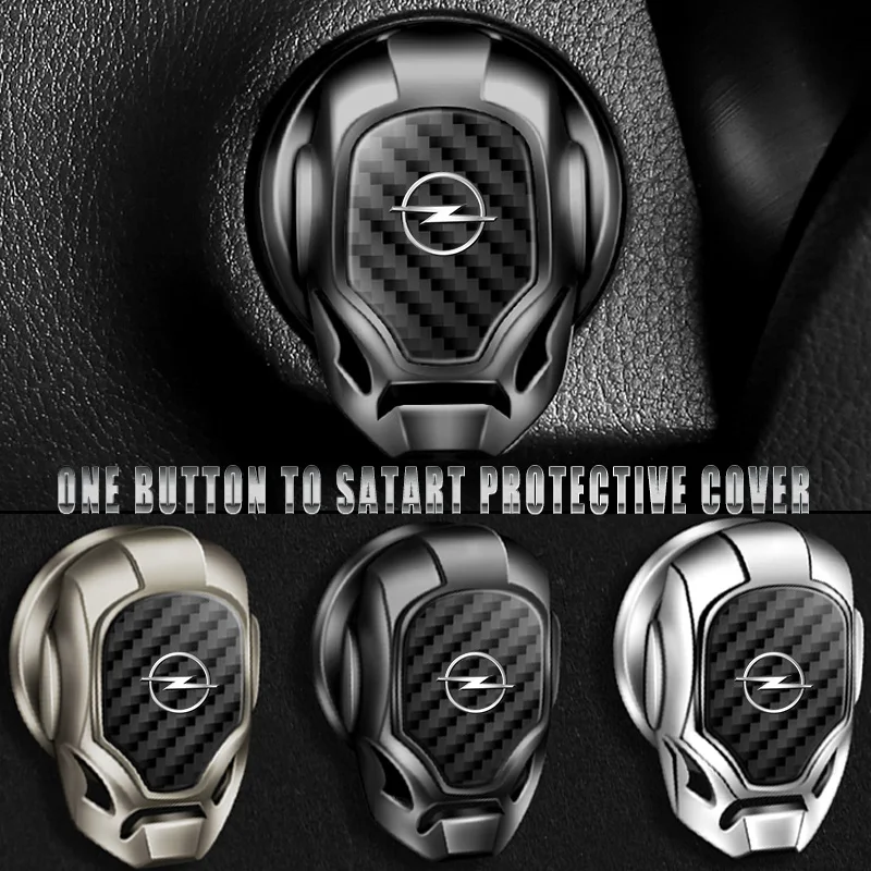 

Car ONE-CLICK Start Buttons Protective Stickers for Opel Astra H J Insignia Corsa D Vectra C Zafira B OPC Mokka DX Accessories