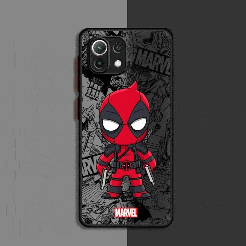 Чехол для телефона с героями мультфильмов Marvel Groot Spiderman Xiaomi Redmi 13C1 2 5G 10C 12C 9 10 9A 9T 9C A1