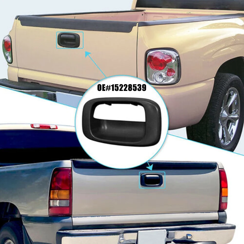 Задняя дверь для грузовика задняя Chevrolet Silverado GMC Sierra 2002-2006 15228539 пластиковые