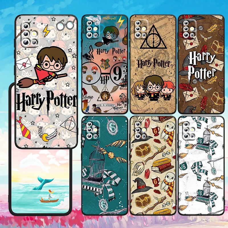 

Love Harries Cool Potters For Samsung A73 A72 A71 A53 A52 A51 A42 A33 A32 A23 A22 A21S A14 A13 A12 A03 5G Black Phone Case