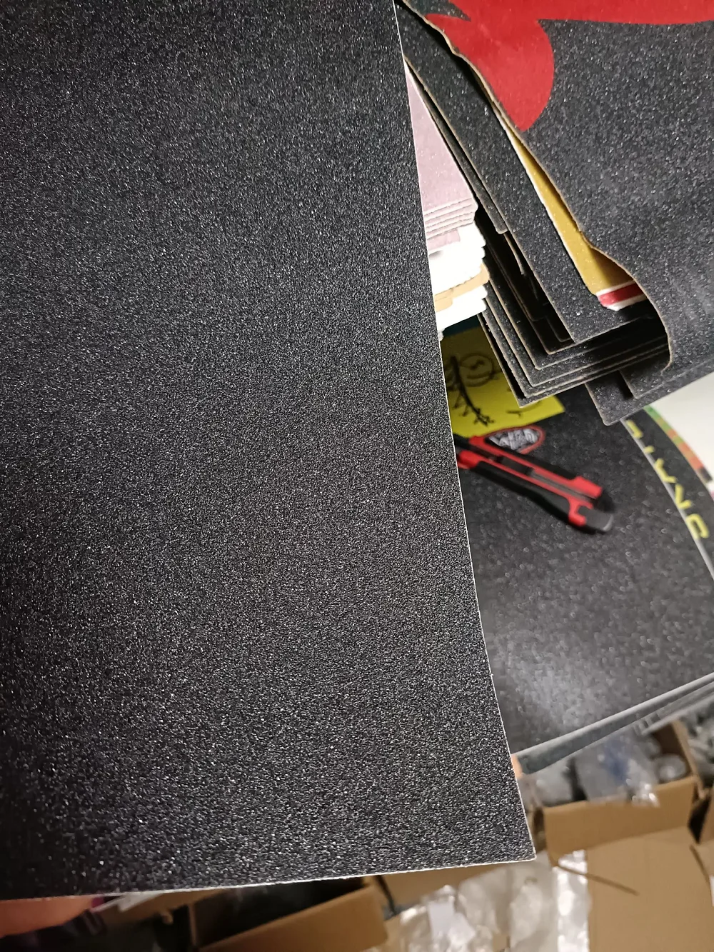 10 шт. griptape os780 скейтборд 33*9 дюймов 83*24 см черный без рисунка с отверстиями для