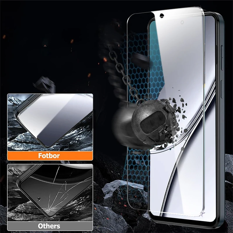 Закаленное стекло для Realme GT5 GT3 GT2 Q5 Q3 Pro Q3S GT Master защитная пленка экрана Narzo 70 Turbo 60 50