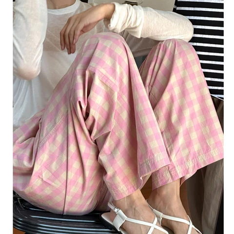 Женские летние брюки из хлопка 2026