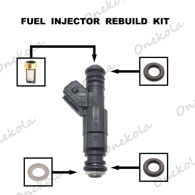 

Fuel Injector repair kit Orings Filters for 0280156006 FOR BUICK Regal 2.5L/3.0L GL8 3.0L