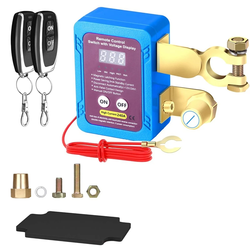 Переключатель отключения аккумулятора с дистанционным управлением 12 в 240 А со