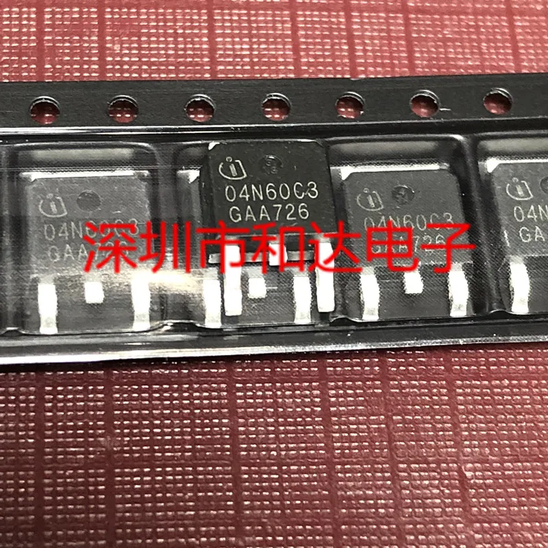 

20 шт., оригинальный новый патч для силовой трубки 04N60C3 SPD04N60C3 MOS с полевым эффектом TO-252