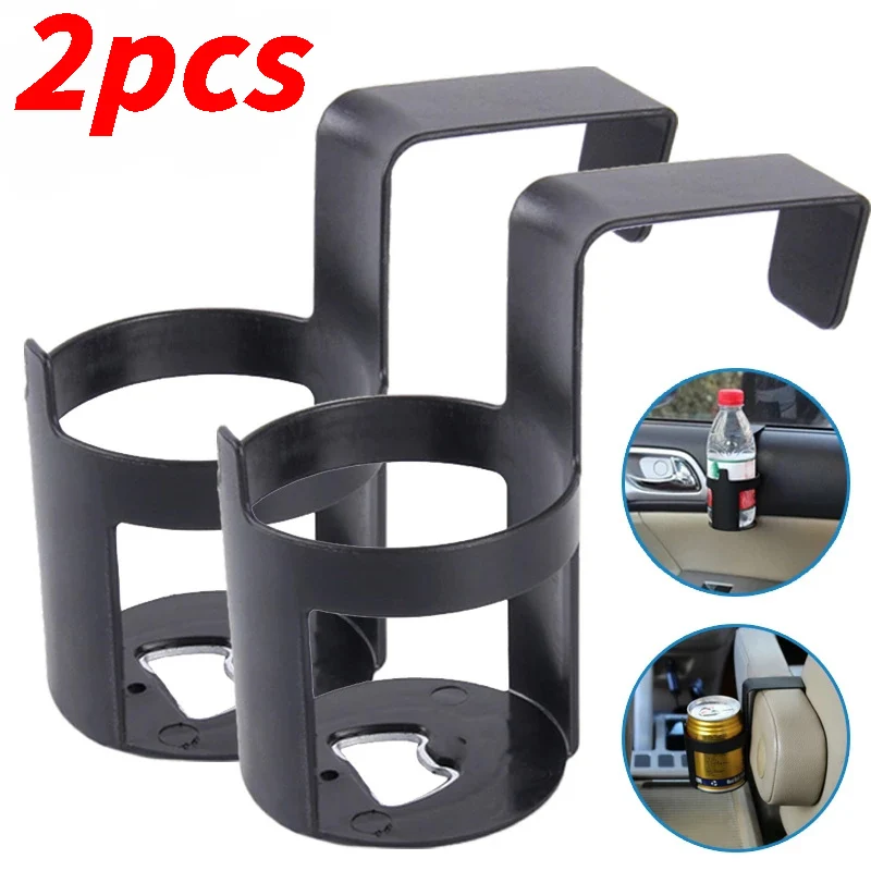 Universal Car Truck Door Cup Holder Window Hook Mount Water Bottle Cup Stand Phone Holder Interior Organizer Auto Accessories