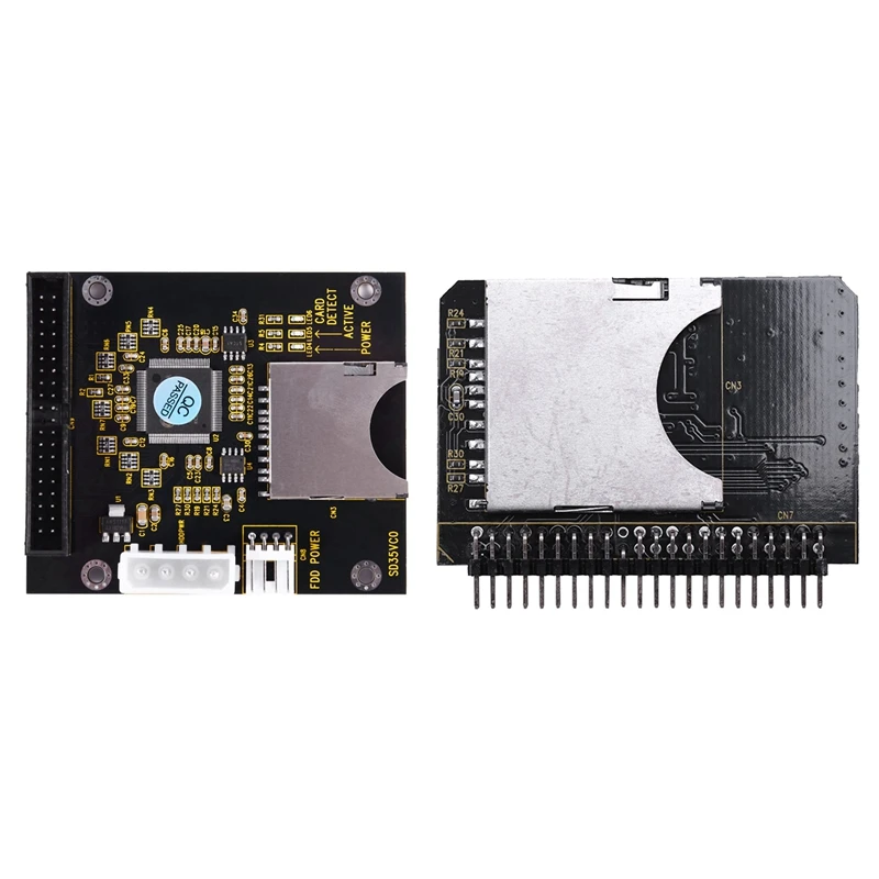 

Новинка-2 шт. SD SDHC SDXC MMC карта к IDE 3,5 дюймовый Штекерный адаптер 40Pin & 44-контактный