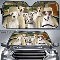 parson russell car sun shade parson russell windshield dogs family sunshade dogs car accessories car decoration dogs lovers