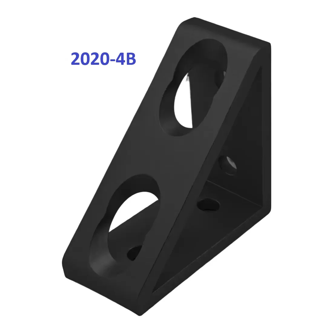 2 шт. алюминиевый профиль, прямоугольный блок, треугольный соединительный кронштейн для 2020, 2040, 3030, 4040, 4080, алюминиевый профиль с V-образным пазом