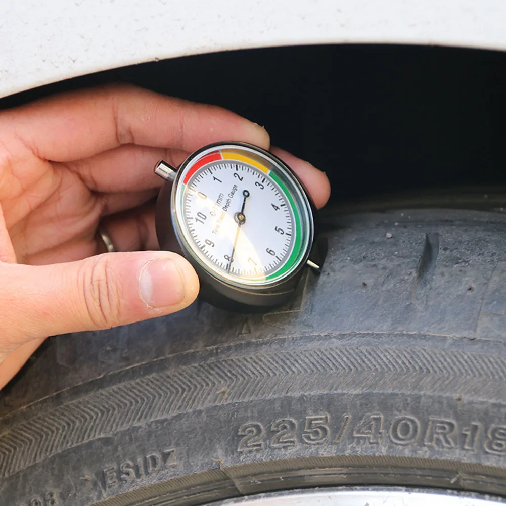 

Tyre Tread Depth Measuring Gauge Tool Cylindrical Measuring Bar Ensures Precise Measurement Car Tire Measuring Tools