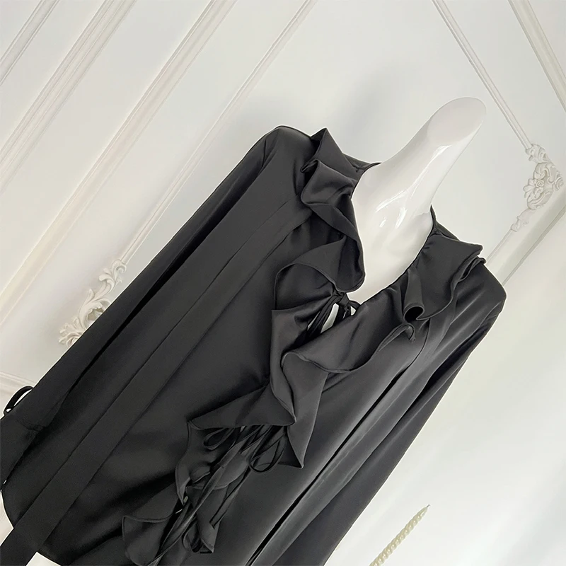 Женская винтажная рубашка с длинным рукавом