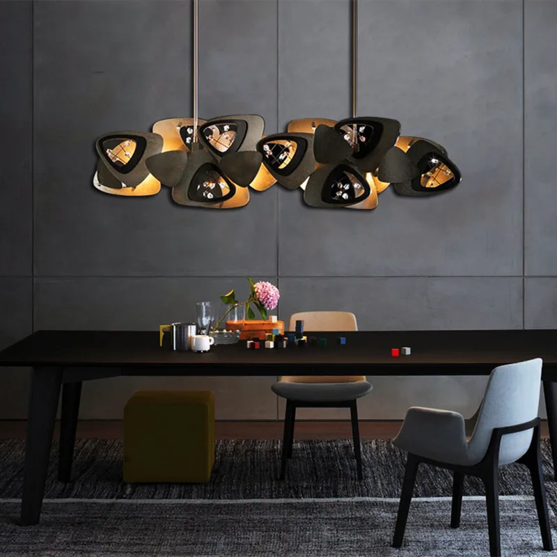 

Креативная Хрустальная Потолочная люстра в стиле постмодерн, потолочная лампа для гостиной, кухни, островка, Подвесная лампа для столовой, ...