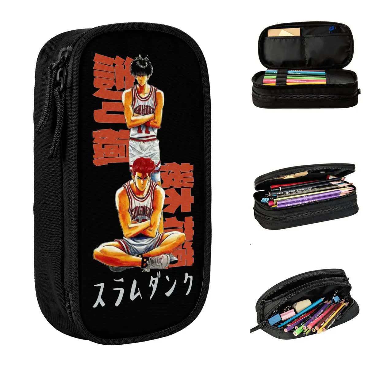 Пеналы в стиле аниме Slam Dunk пеналы для ручек ручка студентов вместительные