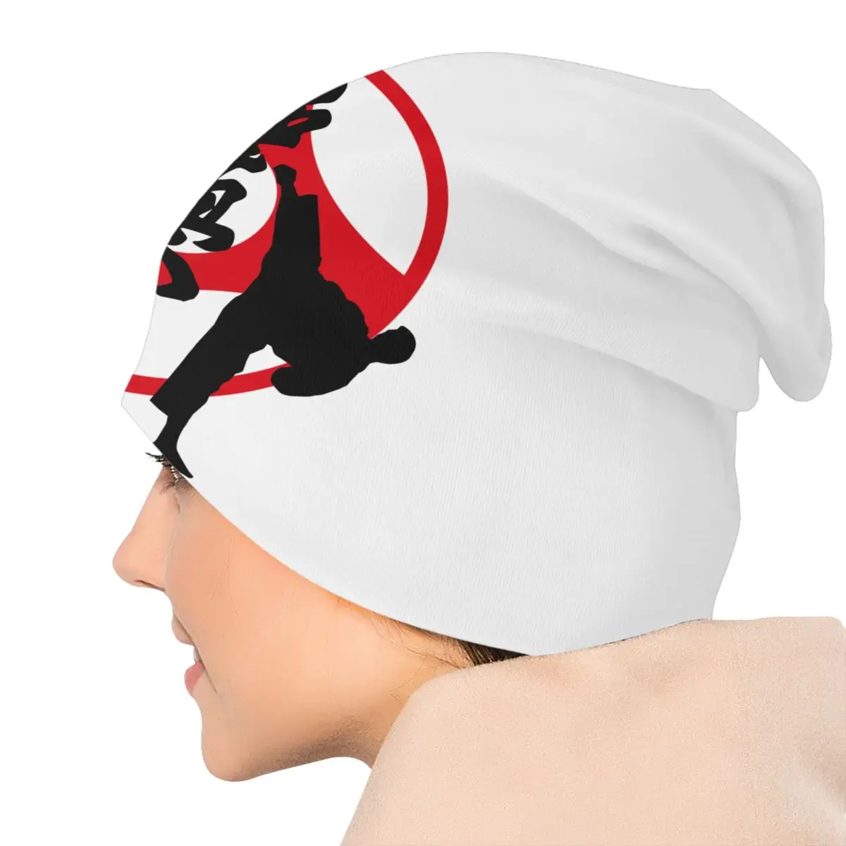Шапки-бини Kyokushi Karate Skullies на заказ уличная одежда зимние женские и мужские вязаные