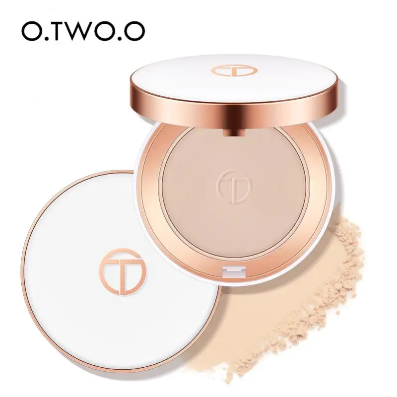 

Light Breathable Powder Soft Mist Pressed Powder Brightening Concealer Makeup Finish Setting Powder Oil Control 1pcs Cosmetics