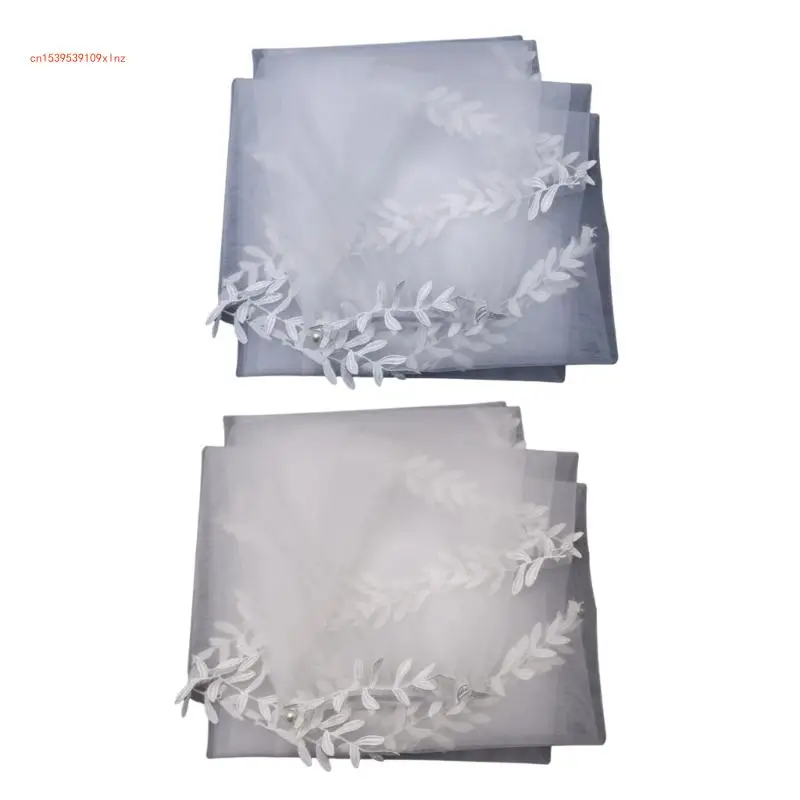 

Detachable Bridal Lace Sleeves Wedding Removable Overlength Sleeves for Banquet