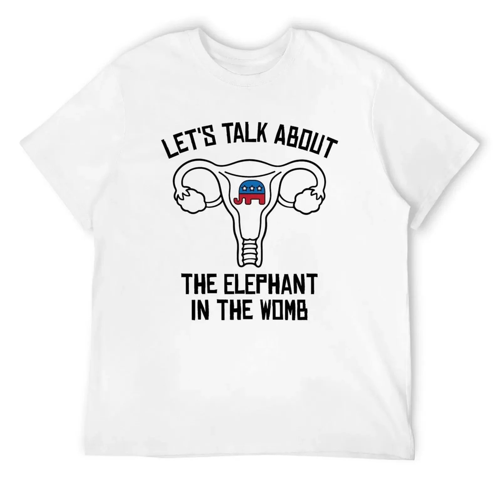 Репродуктивные права Феминистская футболка Pro Choice Elephant in the Womb быстросохнущие