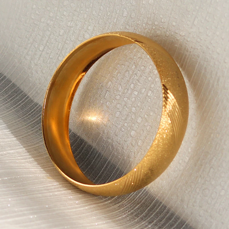 Женский браслет из эфиопского индийского золота 2 см