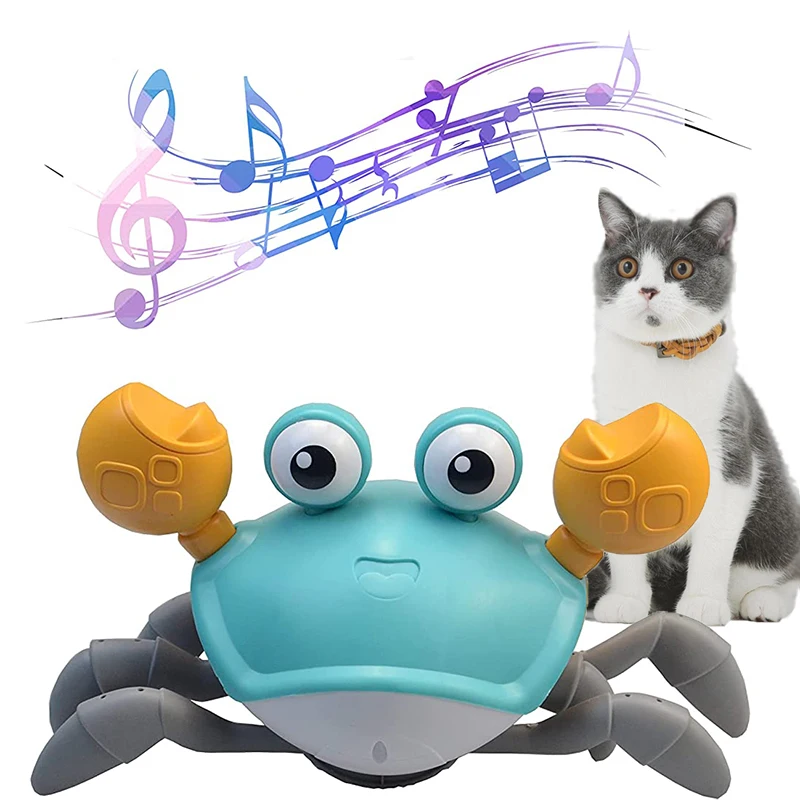 

Интеллектуальная игрушка для кошек, автоматический краб, электрическая игрушка для кошек, Интерактивная тренировочная самоходная игрушка для кошек, аксессуары для домашних животных