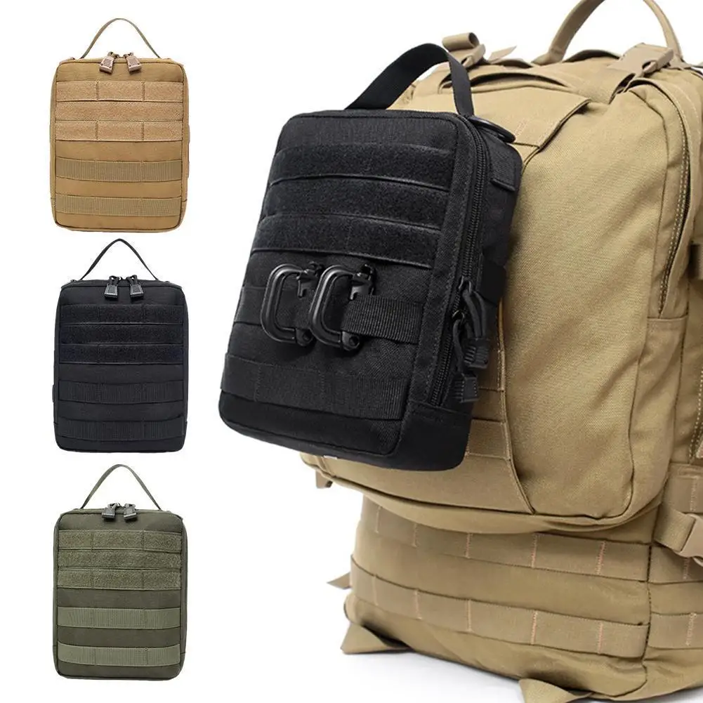 

Tactical Backpack Protable Storage Bag Utility Accessories Storage Handbag Outdoor Camping Hunting Survival Kit Medical Pouch