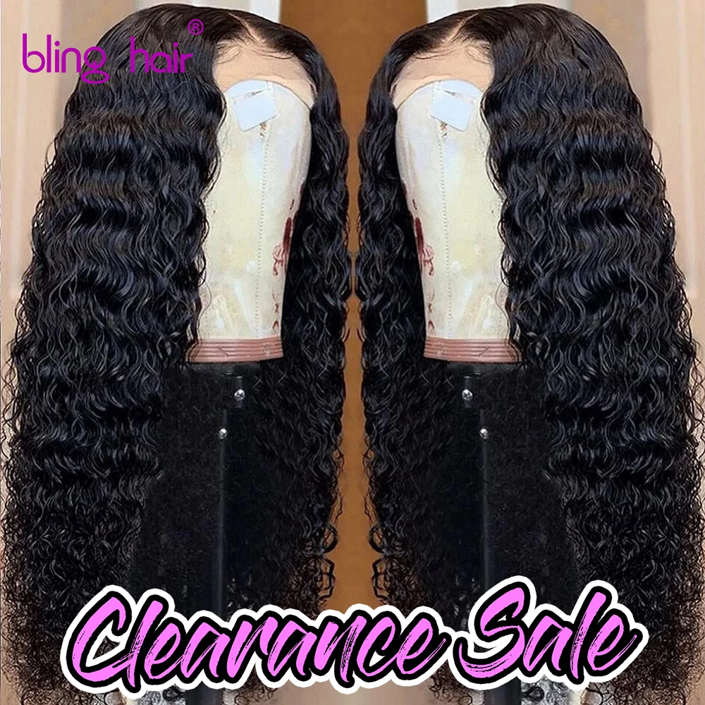 

32 Inches 13x6 HD Lace Frontal Wigs For Black Women Human Hair Lace Frontal Wig Water Wave Lace Front Wig 100% Human Hair Wigs