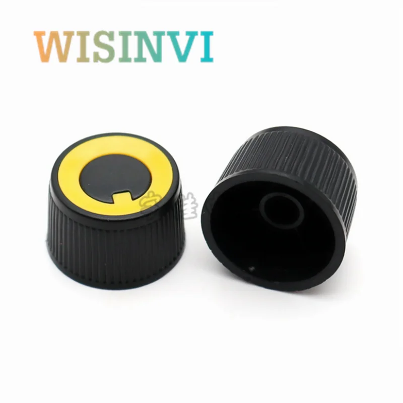 

5 шт. пластиковая ручка вала в форме цветка, диаметр 25 мм, высота 16 мм, ручка потенциометра, ручка кодировщика, внутреннее отверстие шестерни 6 мм