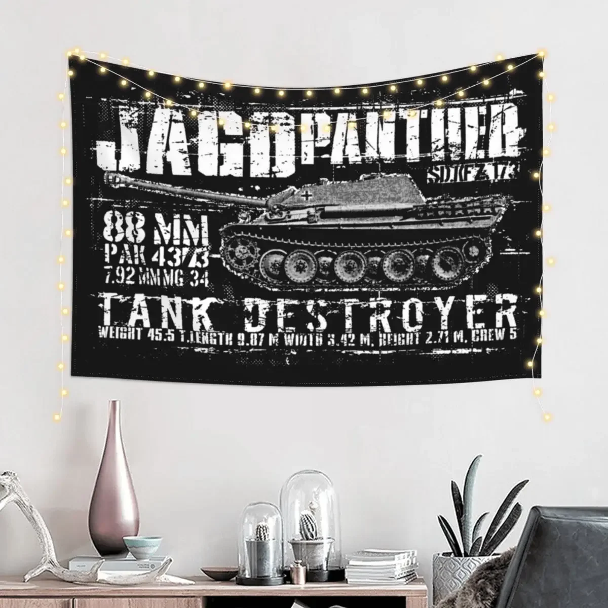 Гобелен Jagdpanther Эстетика для комнаты Грибное украшение стены Эстетический декор