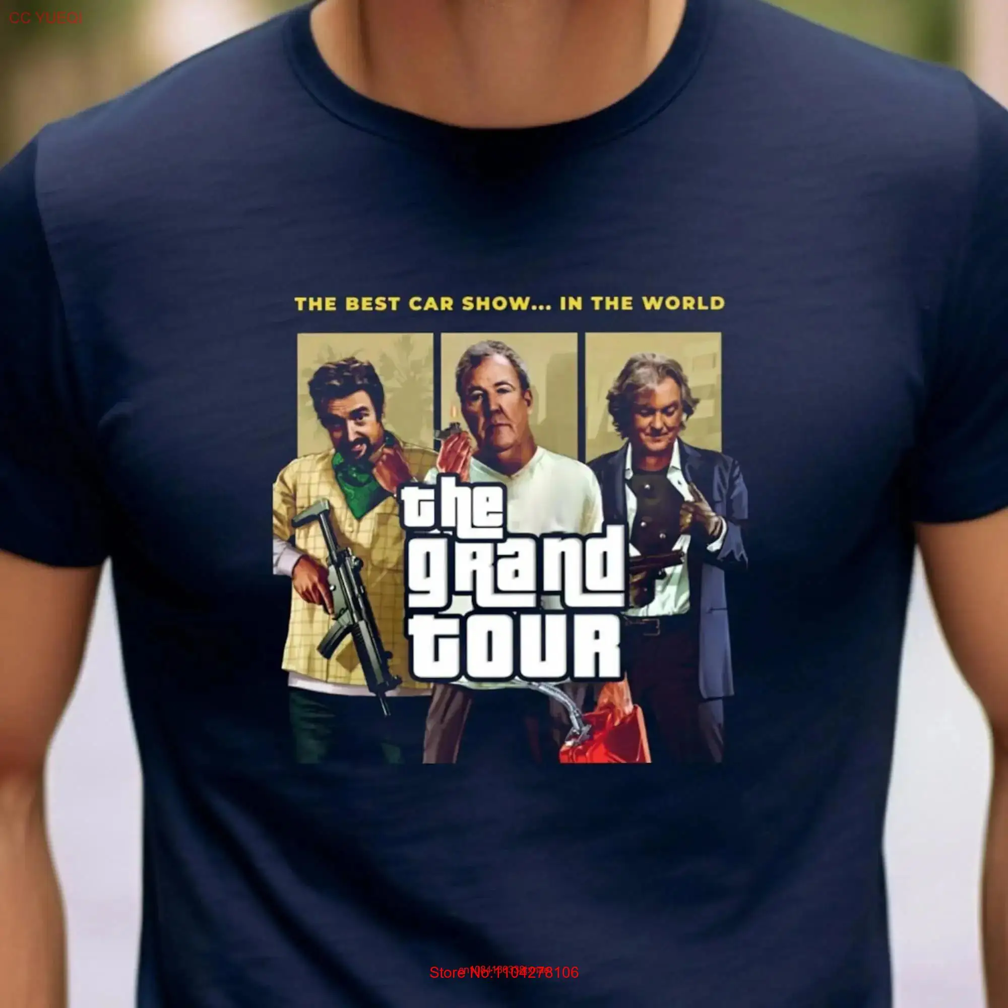 T Shirt The Grand Tour GTA Merchandise for Holiday Father's Mother's Day long or short sleeves